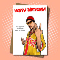 
              Ali G inspired 'Big Up Yaself!' Birthday Card
            