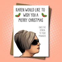 
              Karen inspired Christmas Card
            