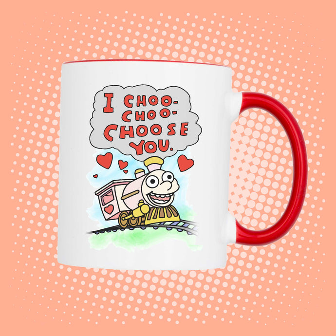 I Choo Choo Choose You Valentine's Day Mug