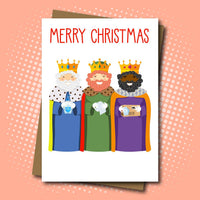 
              Christmas Card - Three Kings COVID Style
            