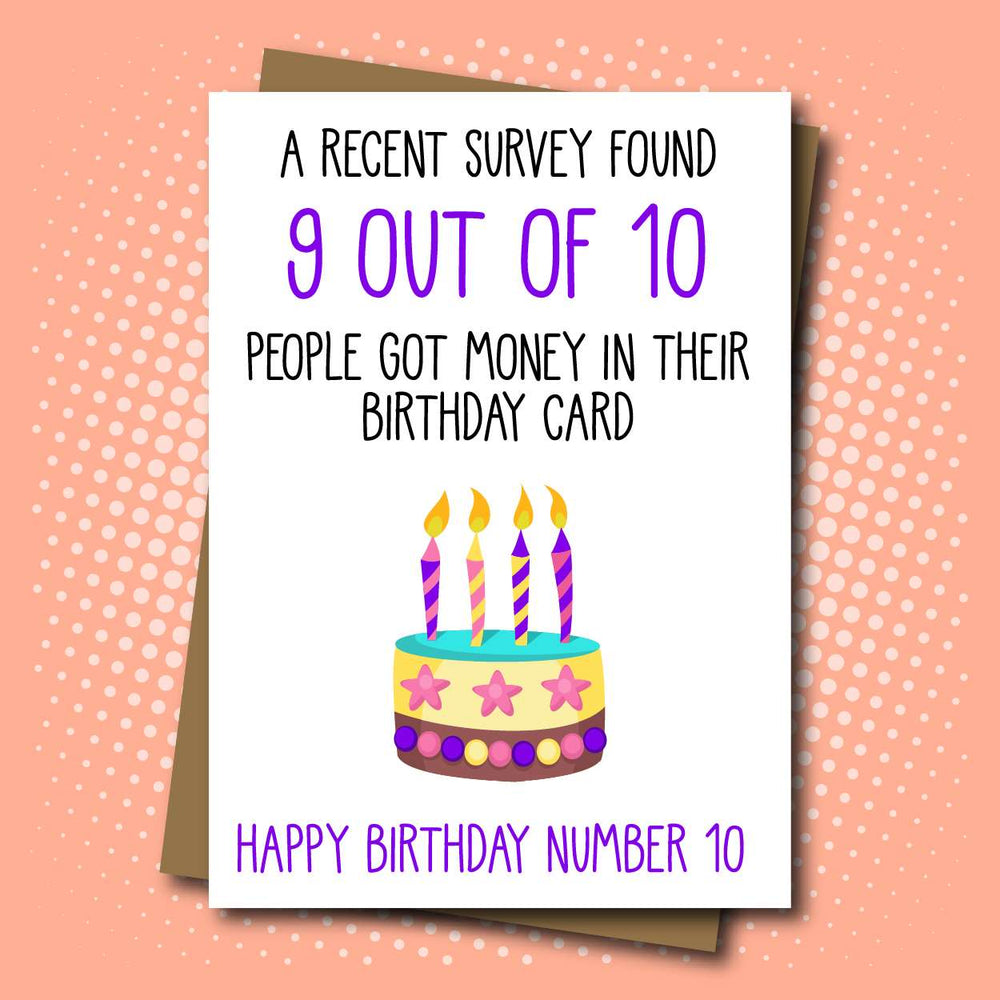Happy Birthday - 9 out of 10